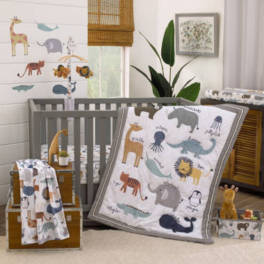 Animal nursery hot sale bedding sets